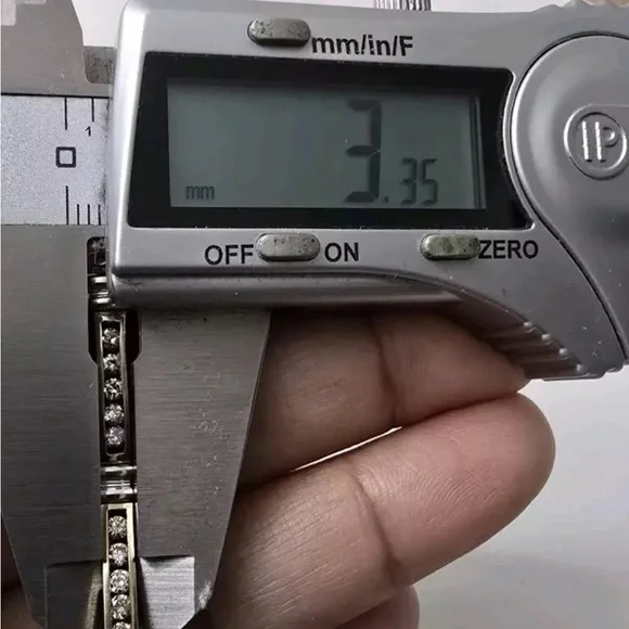 Video / Rare 14K Gold Scintillating Cognac Champagne Diamond Tennis Bracelet - Picture 7 of 8